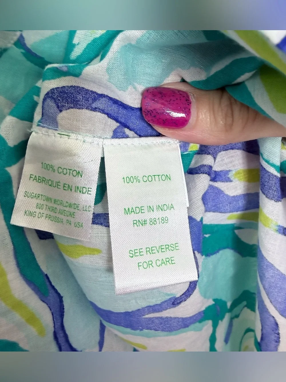 Lilly Pulitzer Small Oasis Swim Cover Up Tunic Stay Cool Resort Vacation Cruise - Picture 6 of 6